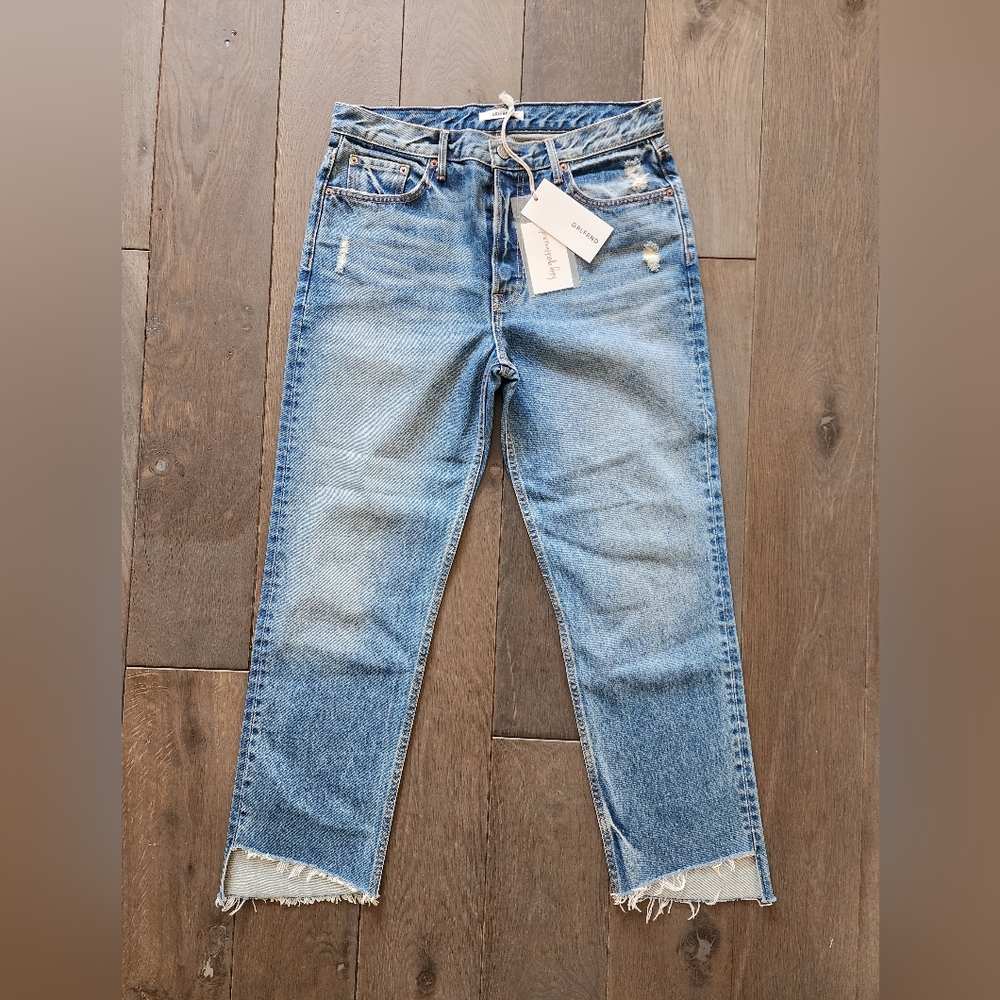GRLFRND Helena crop jeans